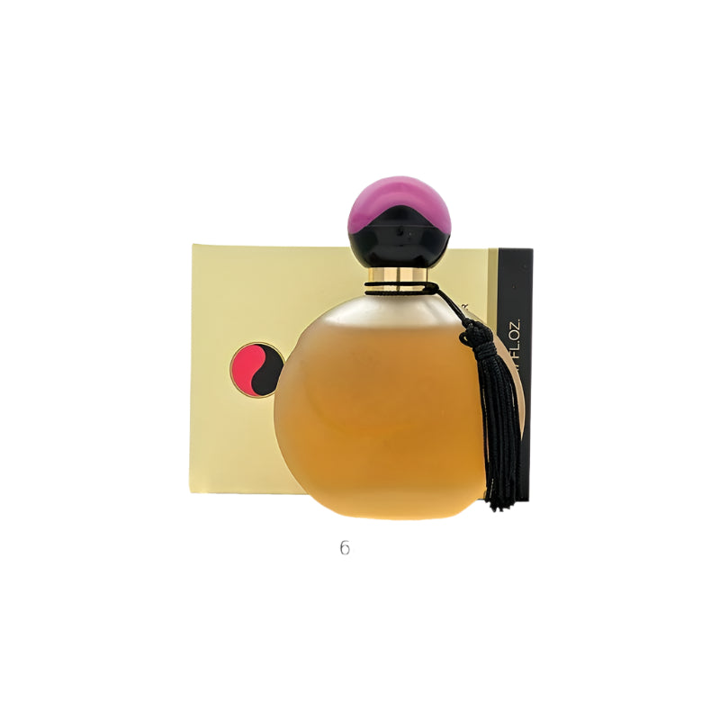 Women's floral fruity perfume in a 50ml glass bottle featuring cedar and vanilla scent notes.