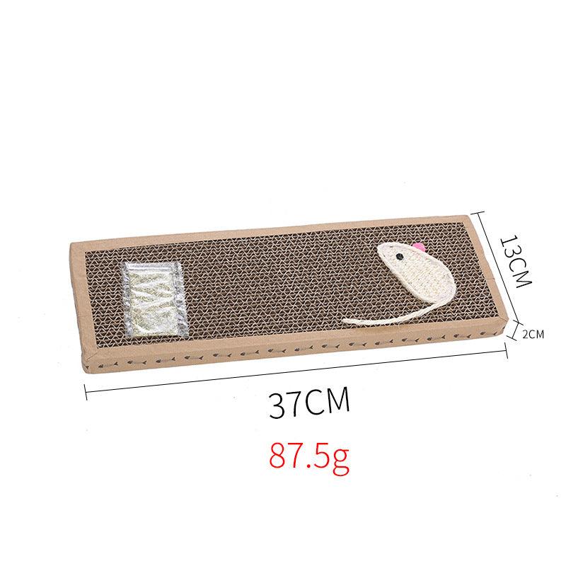 Corrugated Pet Paradise cat scratcher board with sleek design for healthy feline claw maintenance — view 3