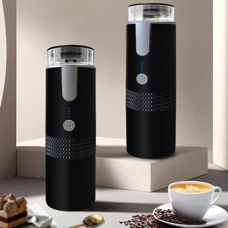 Sleek portable wireless coffee maker with smart app connectivity in a modern fashion-forward design