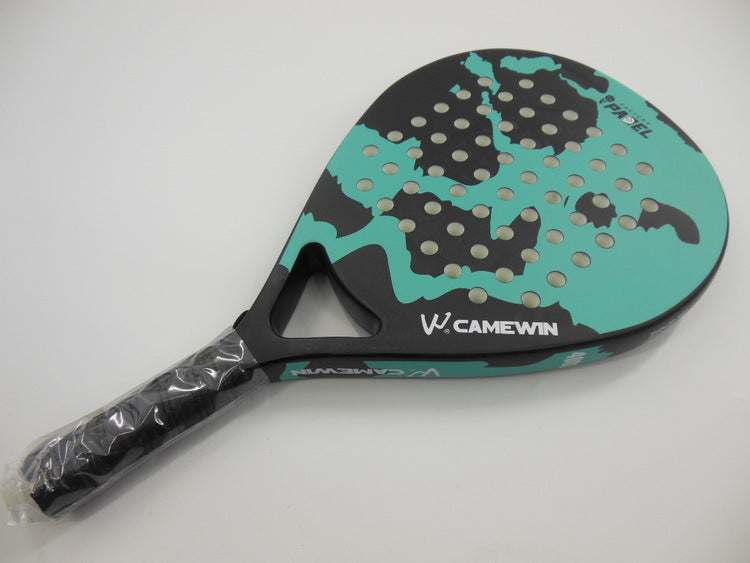 Carbon beach racket with EVA foam core and custom carrying bag for outdoor tennis games — view 4