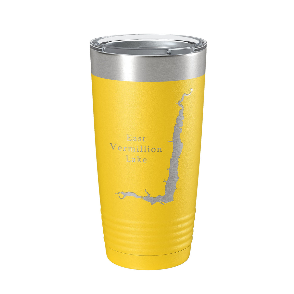 East Vermillion Lake Map Tumbler Travel Mug Insulated Laser Engraved Coffee Cup South Dakota 20 oz-19