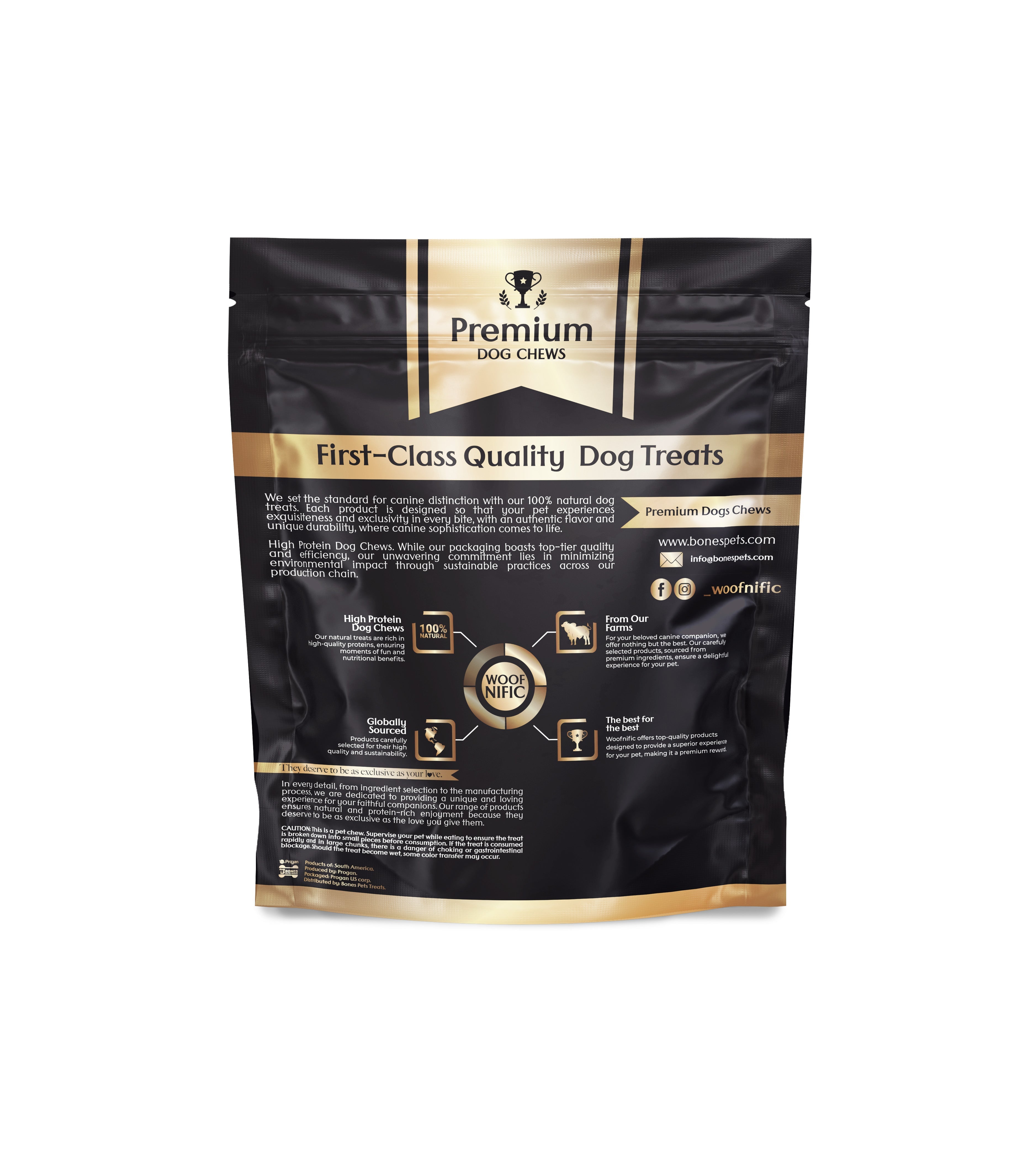Braided beef collagen dog chews, six inch oven baked natural grass fed treats for large dogs — view 2