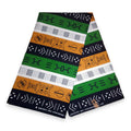 6 Yards | African Print "Mudcloth" Bogolan Inspired Print Fabric 100% Cotton | Ankara Fabric-0