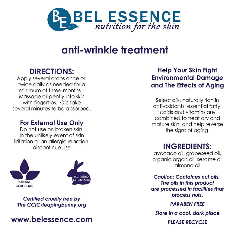 Two ounce bottle of natural anti-aging face serum with botanical oils and plant extracts. — view 4