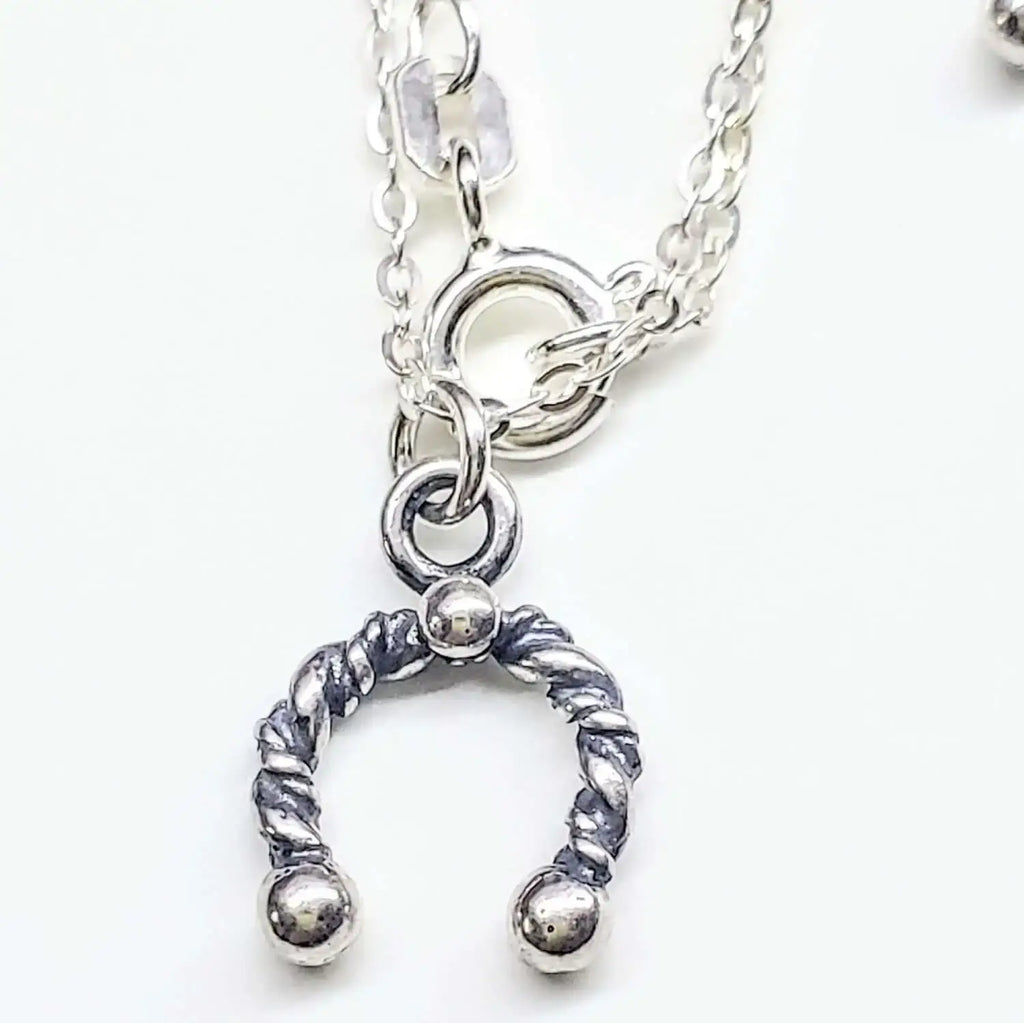 Handmade Sterling Silver Horseshoe Jewelry Limited Edition-4