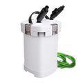 Giantz external aquarium canister filter unit with hoses, pipes, and four stage stackable filtration baskets