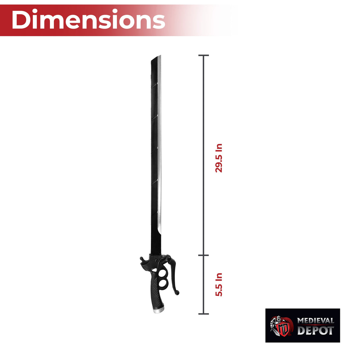 Attack on Titan Special Operation Dual Foam Sword Set-1