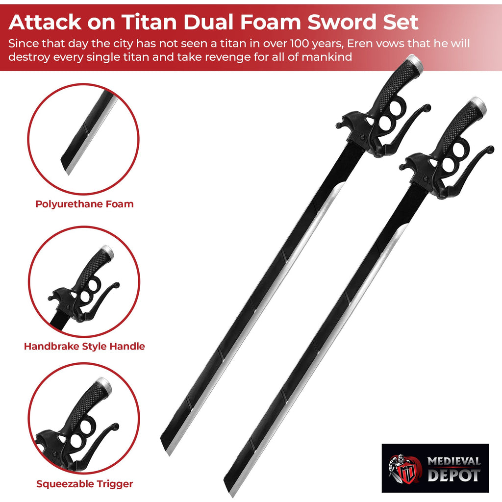 Attack on Titan Special Operation Dual Foam Sword Set-2
