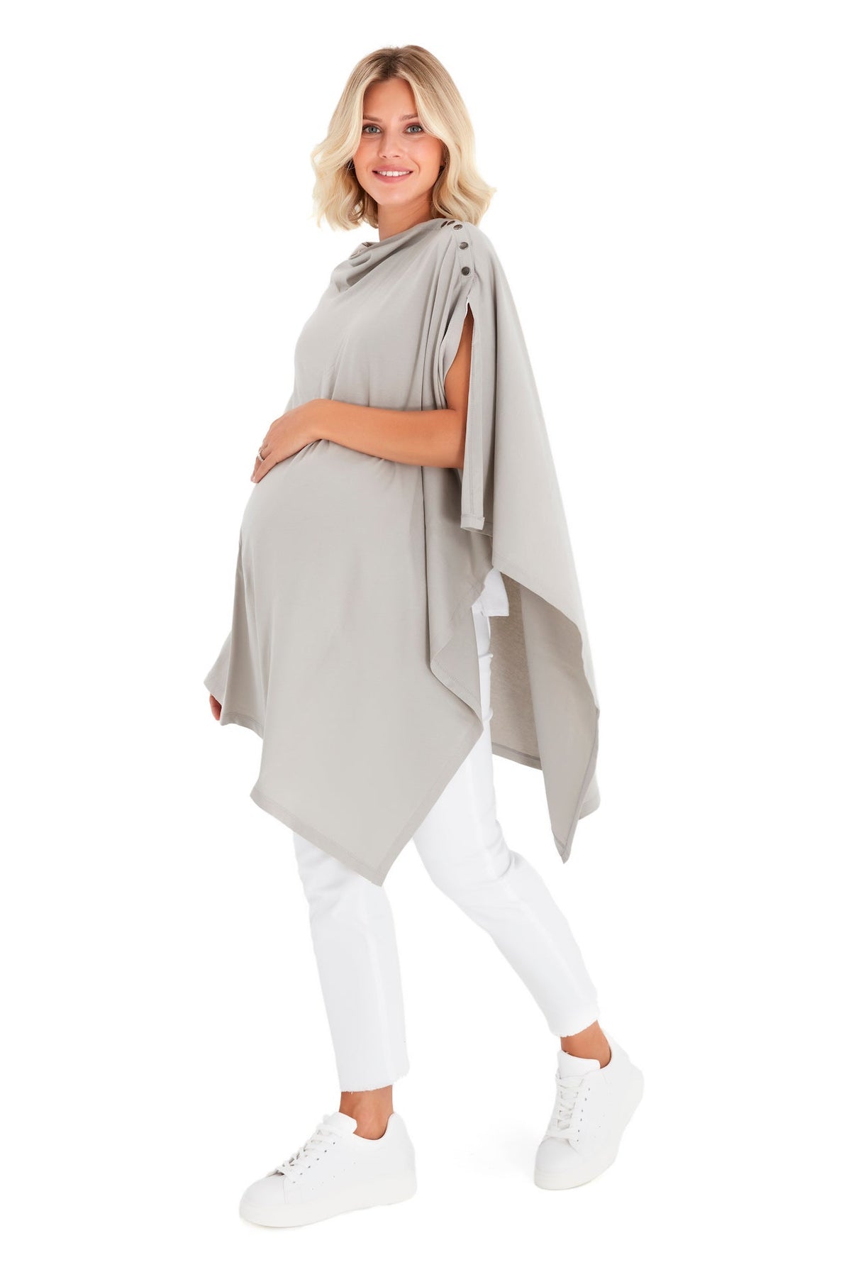 4in1 Multipurpose Supreme Cotton Cape as Maternity/Nursing Shawl-1