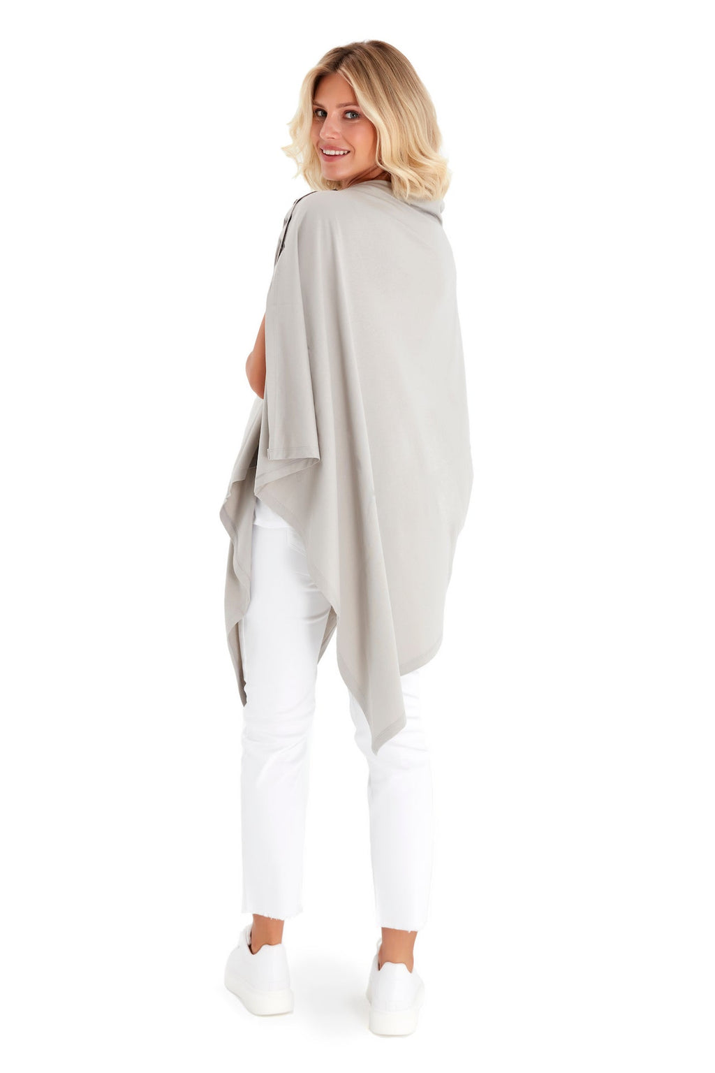 4in1 Multipurpose Supreme Cotton Cape as Maternity/Nursing Shawl-3