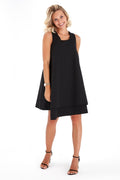 Amaze Sleeveless Cotton Maternity/Nursing Swing Dress-5