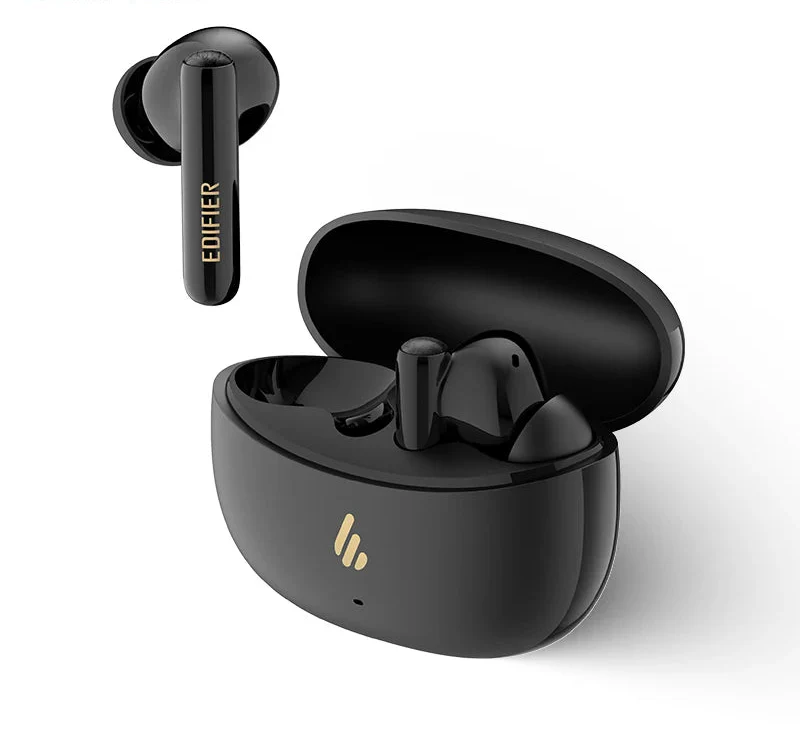NNEOBA noise cancelling TWS Bluetooth earbuds with compact charging case and antibacterial ear tips