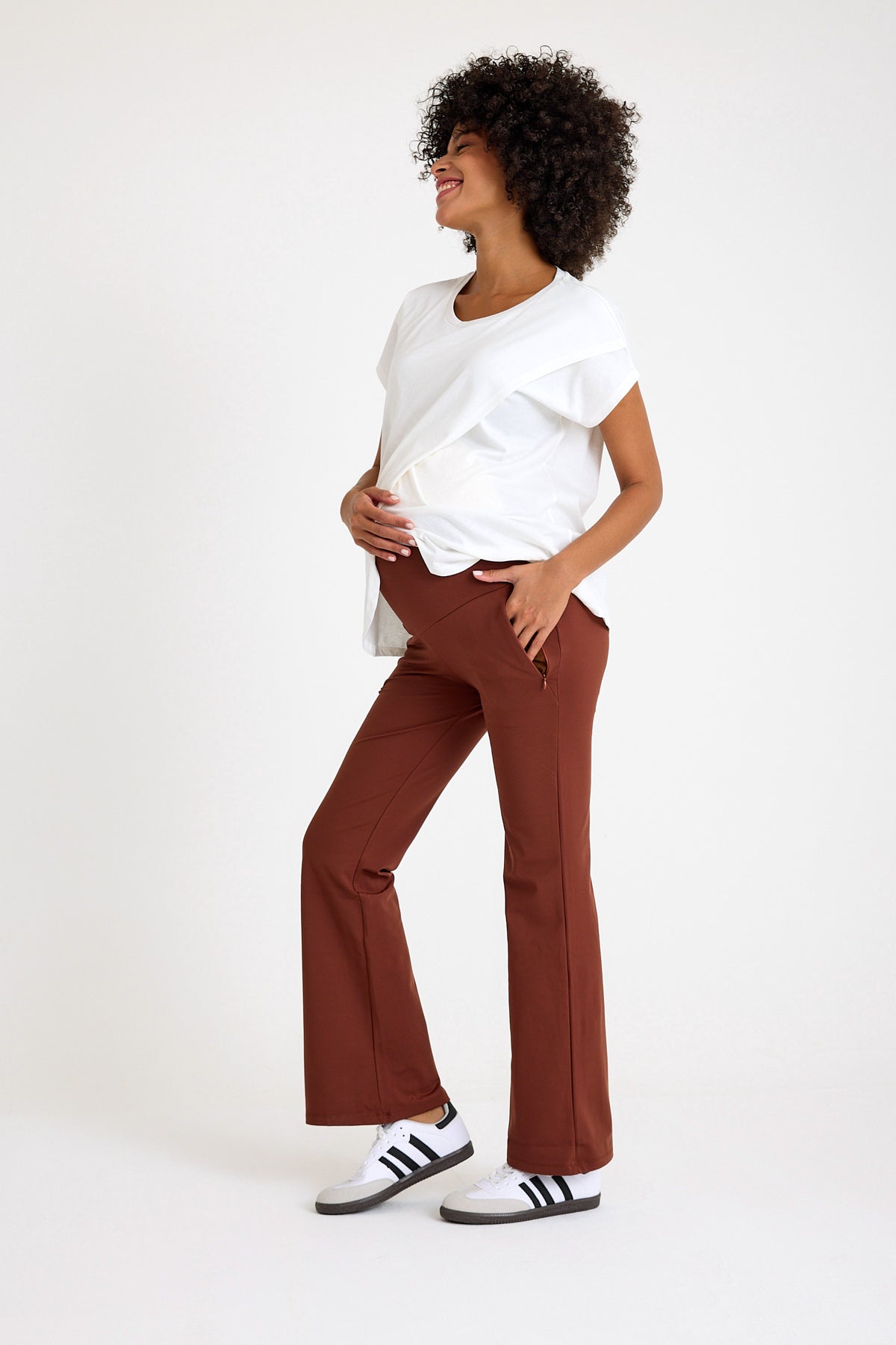 Ultimate Comfort Warm Flare Pants-5