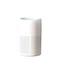 White compact H13 HEPA air purifier for home with 360 degree air inlets
