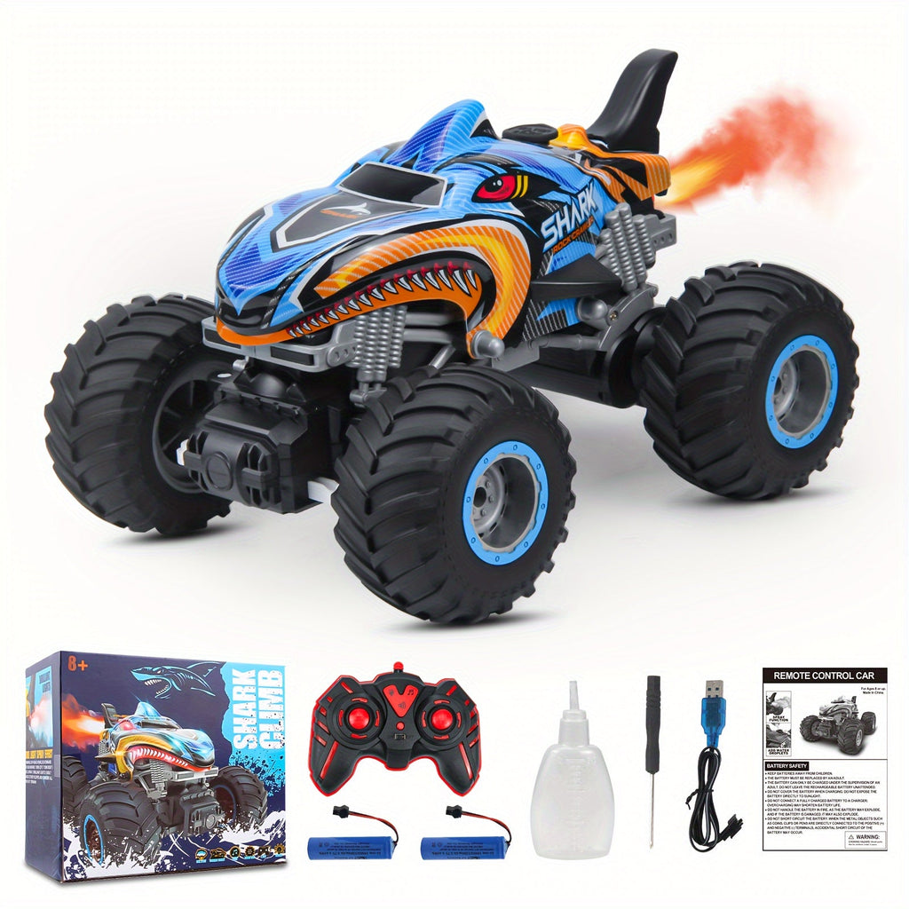 1:16 scale all terrain RC monster truck with oversized tires for outdoor racing — view 2