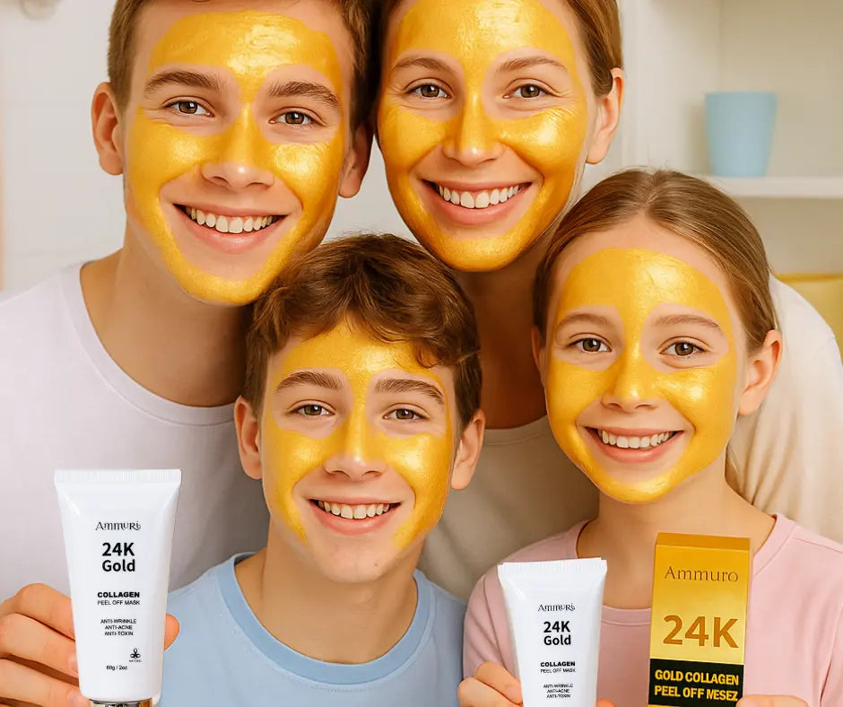 24K Gold Peel-Off Face Mask in 60ml bottle for deep cleansing and pore minimizing — view 4