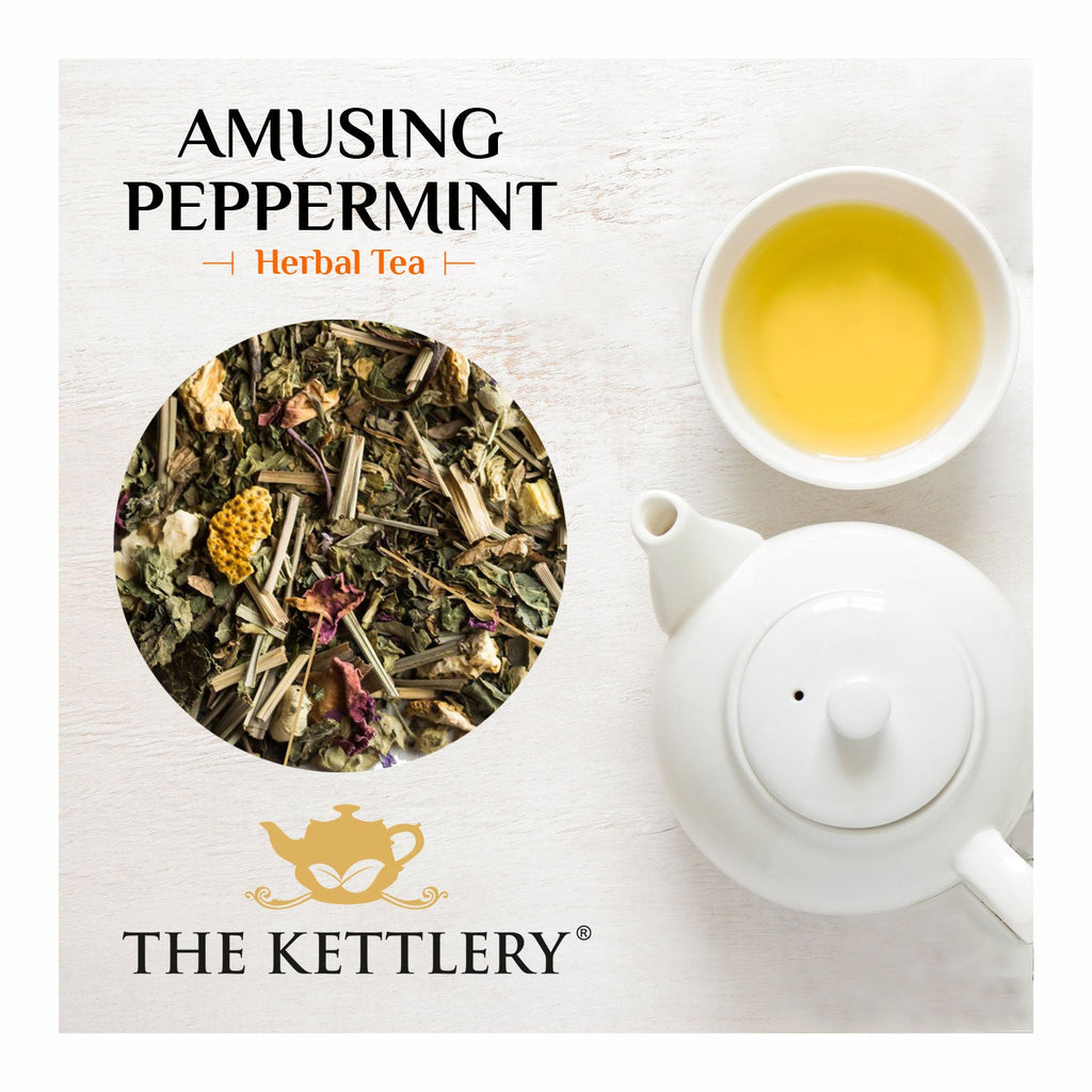 Amusing Peppermint Tea with Lemongrass & Rose-1