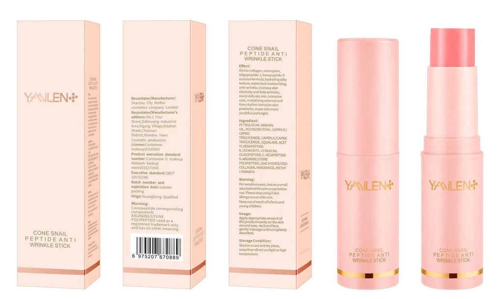 Anti-aging collagen lip balm in portable 9g stick for deep hydration and daily lip care — view 3