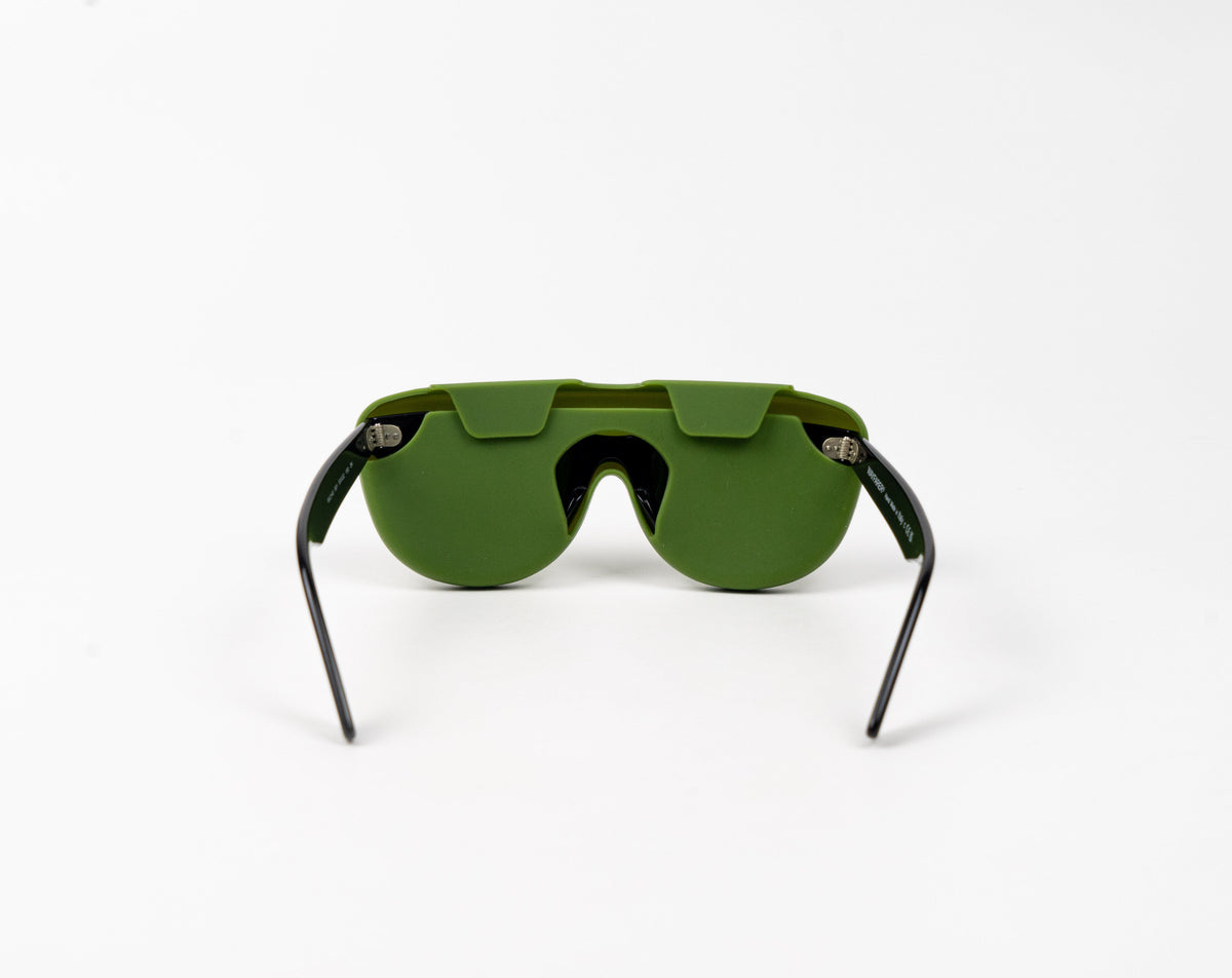 Funda de gafas de silicona flexible - Army Green-1