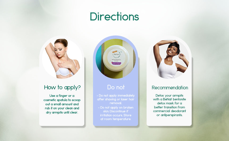 Vegan deodorant cream jar made with natural ingredients like coconut oil and beeswax — view 5