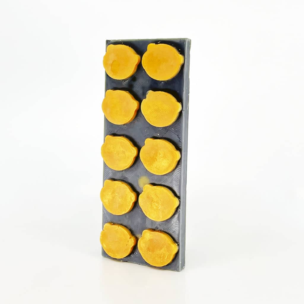 Artisanal scented wax melts in beautiful packaging for home fragrance wax warmers