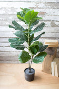 Artificial Fiddle Leaf Fig Tree - 38"-0