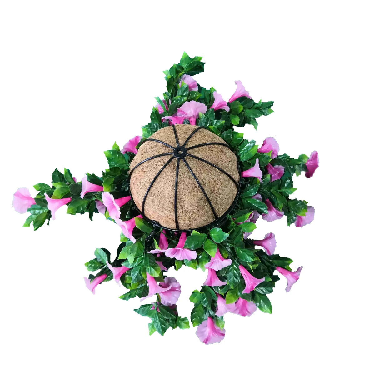Artificial Hanging Basket – Petunia Flowering – UV Resistant-3