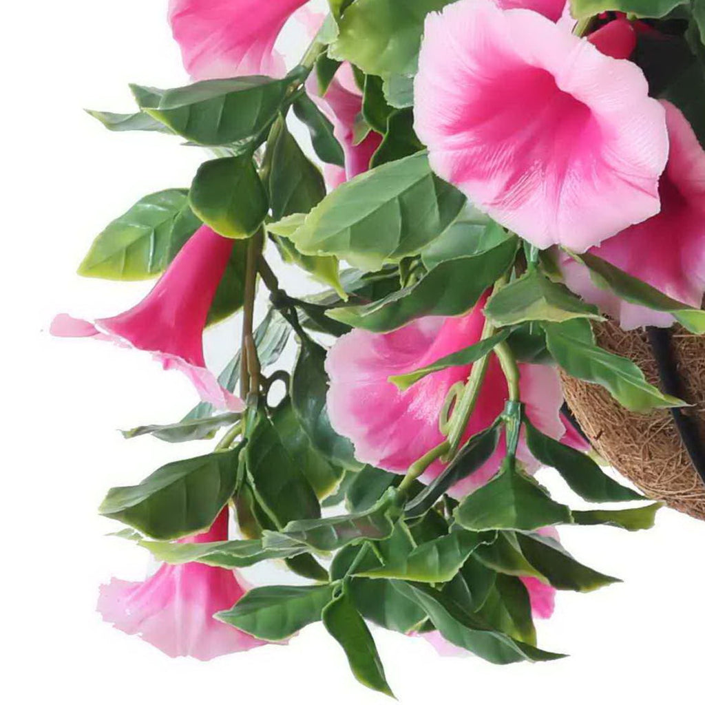 Artificial Hanging Basket – Petunia Flowering – UV Resistant-2