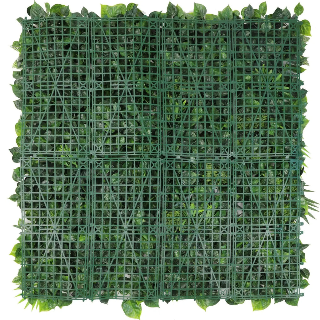Hawaiian Sunrise Flowering Artificial Vertical Garden Green Wall Panel 40×40in 11 SQ FT – UV Resistant – Commercial Grade-3