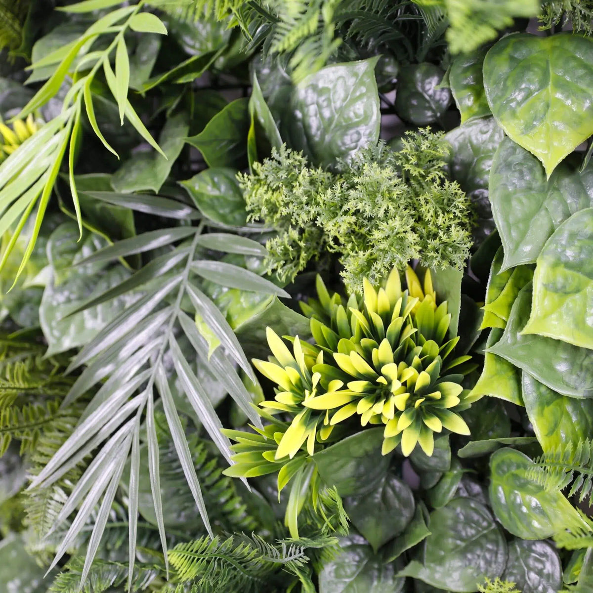 Hawaiian Sunrise Flowering Artificial Vertical Garden Green Wall Panel 40×40in 11 SQ FT – UV Resistant – Commercial Grade-4