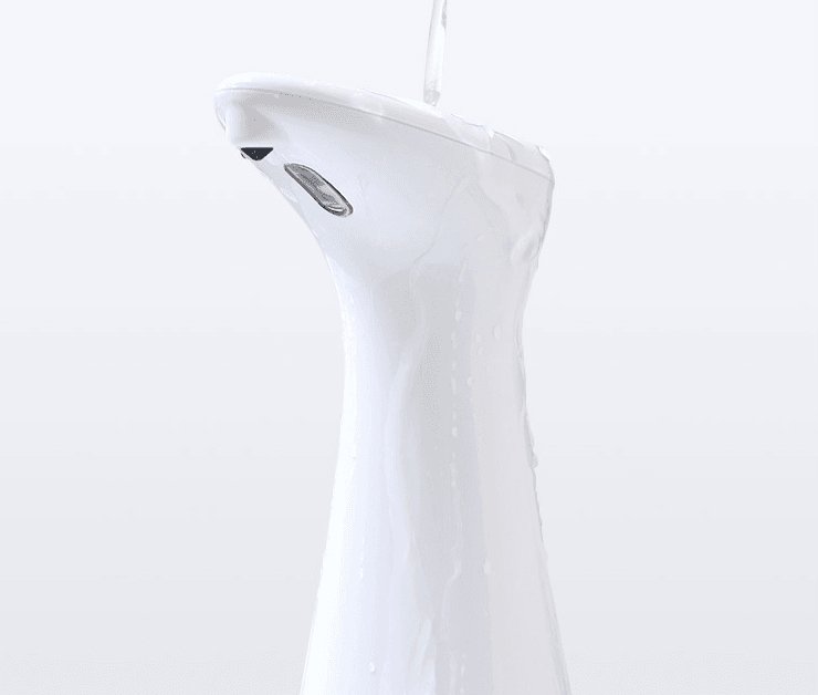 Automatic touchless soap dispenser in a sleek modern design for kitchen or bathroom countertops — view 2