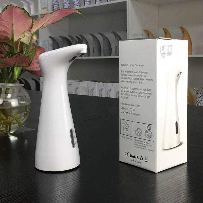 Automatic touchless soap dispenser in a sleek modern design for kitchen or bathroom countertops — view 5