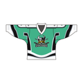 Sublimated Northern Vikings team hockey jersey featuring breathable polyester fabric and long V-neck sleeves.