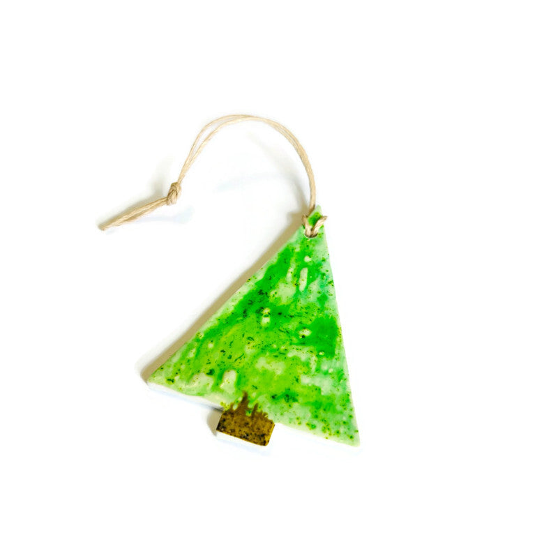 Christmas Tree Shaped Ornament Handmade-1
