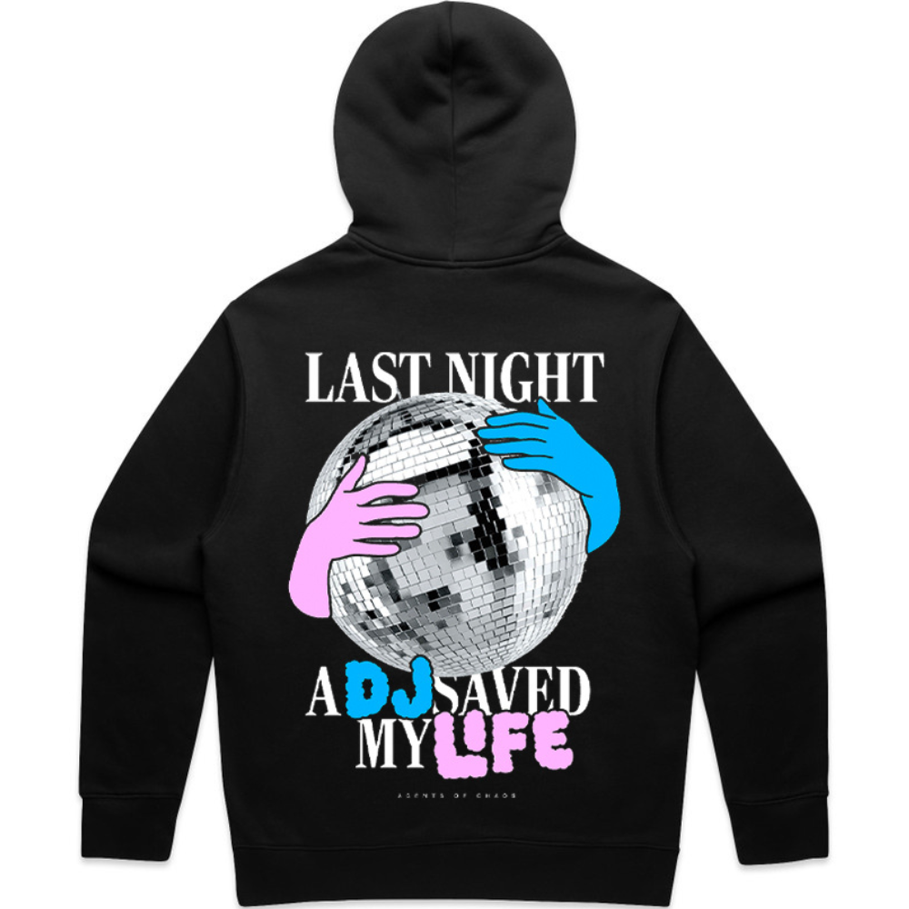 Saved by the DJ Heavyweight Hoodie-0