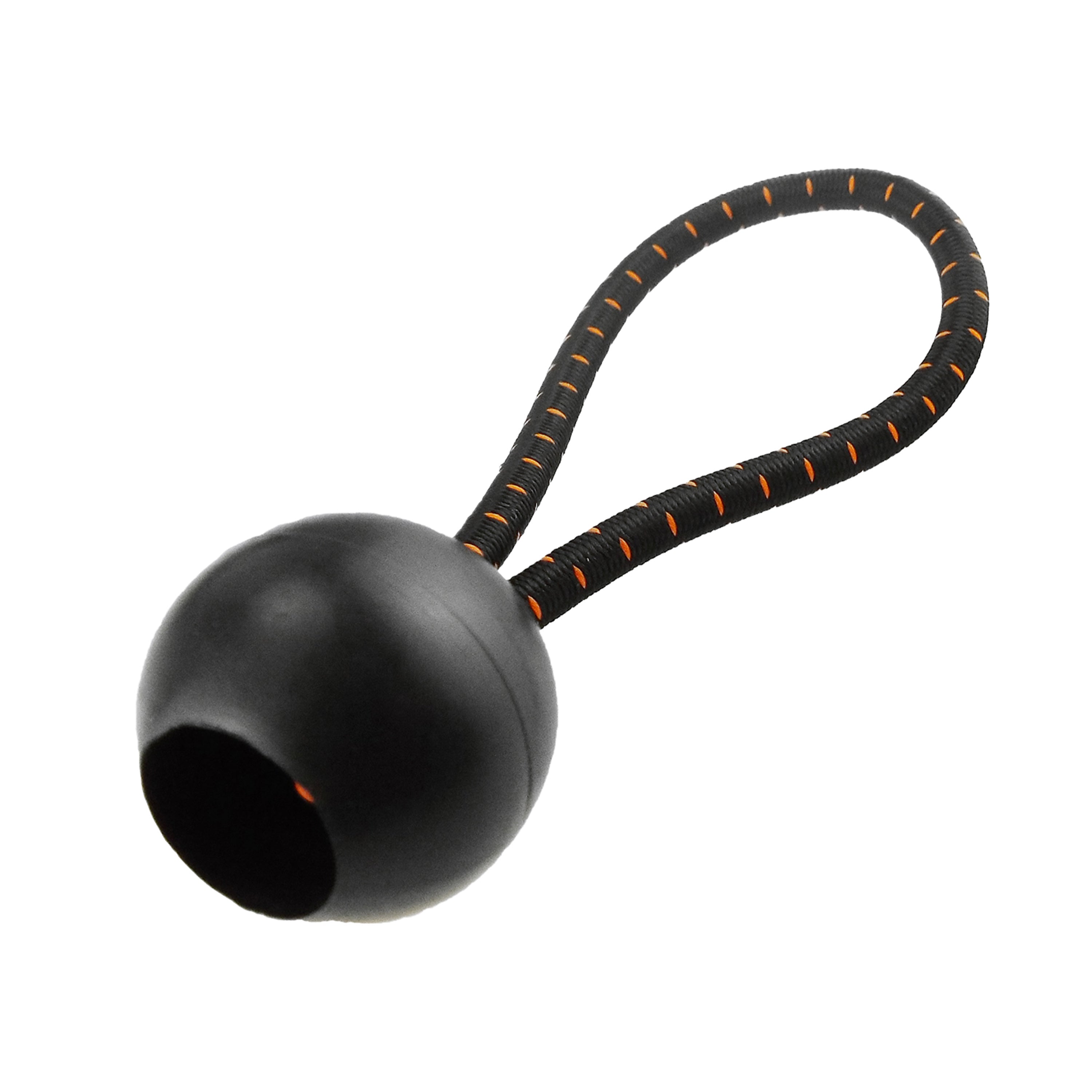 Green waterproof tarpaulin spread out with ten heavy duty black bungee balls for outdoor securing — view 5