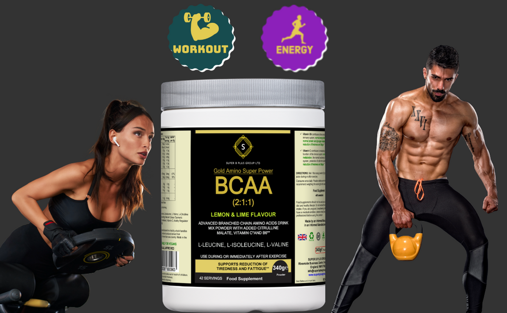 Gold Amino BCAA Supplement powder in lemon lime flavor with brand packaging and nutritional details — view 5