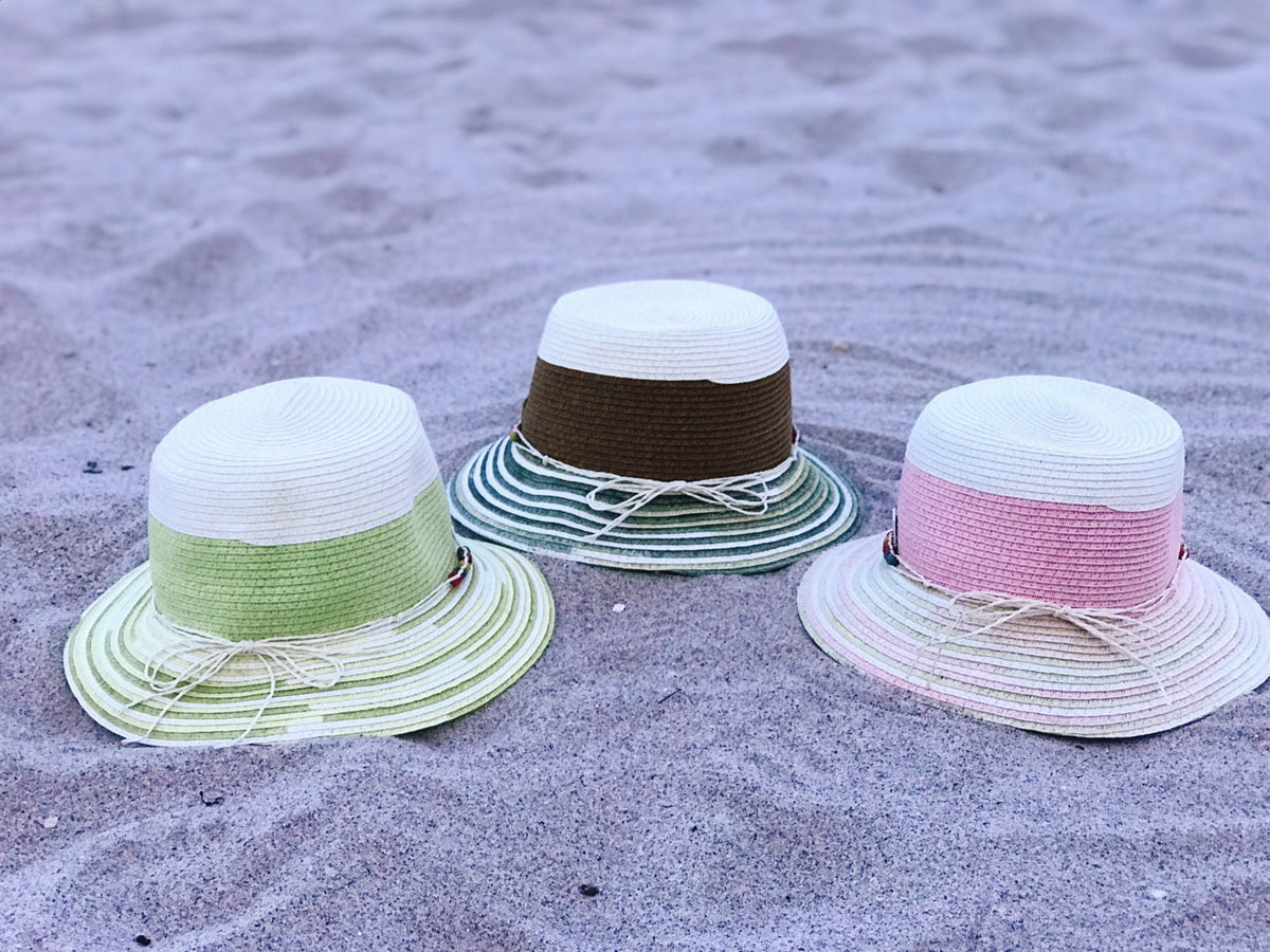 'Pastel Spring' Sun Bucket Hat-0