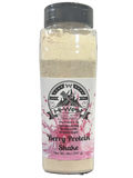 Hi-West berry protein shake bottle featuring 20g protein label and fresh berry graphics