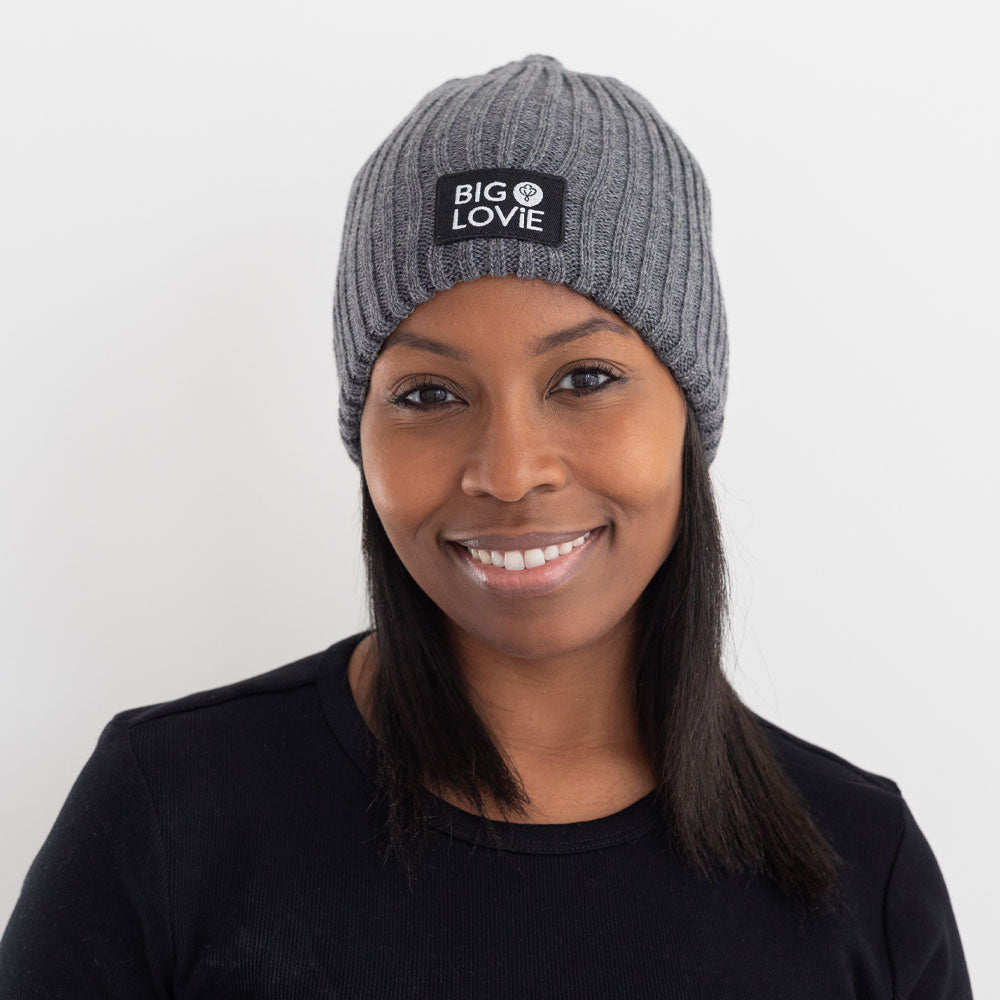 LET THE FUN BEGIN BEANIE | DARK GRAY-2