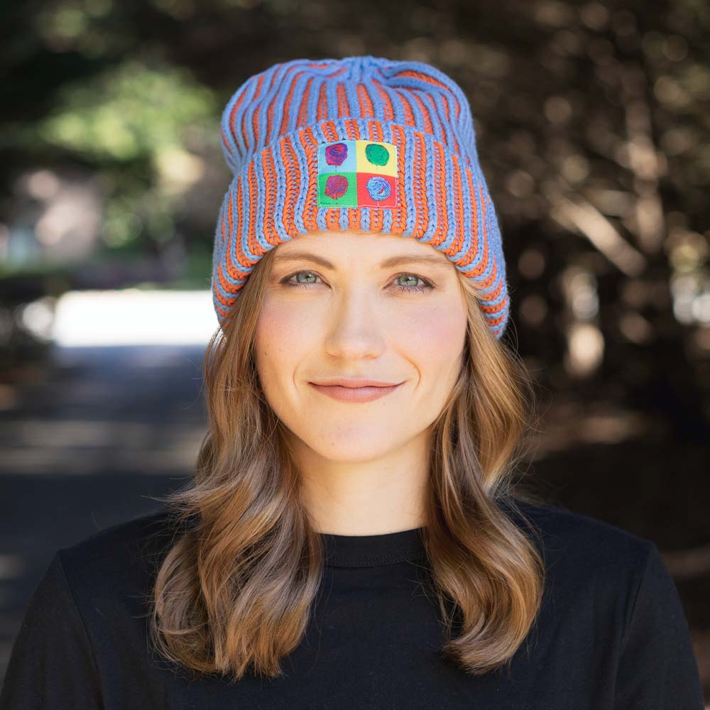 JM x BL COSMIC COLOR CONTRAST HAT | SEA BLUE-1