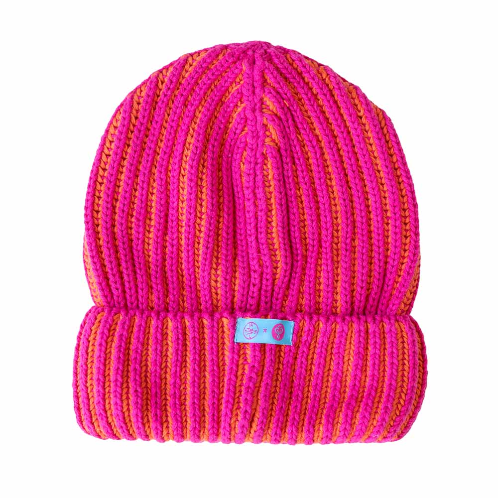 JM x BL COSMIC COLOR CONTRAST HAT | FUCHSIA-3