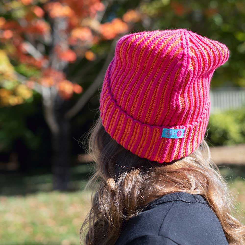JM x BL COSMIC COLOR CONTRAST HAT | FUCHSIA-1