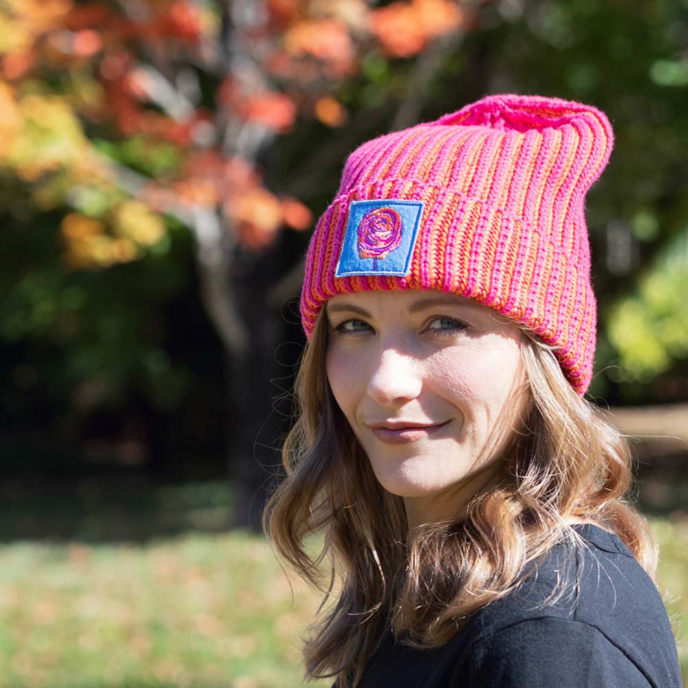 JM x BL COSMIC COLOR CONTRAST HAT | FUCHSIA-0