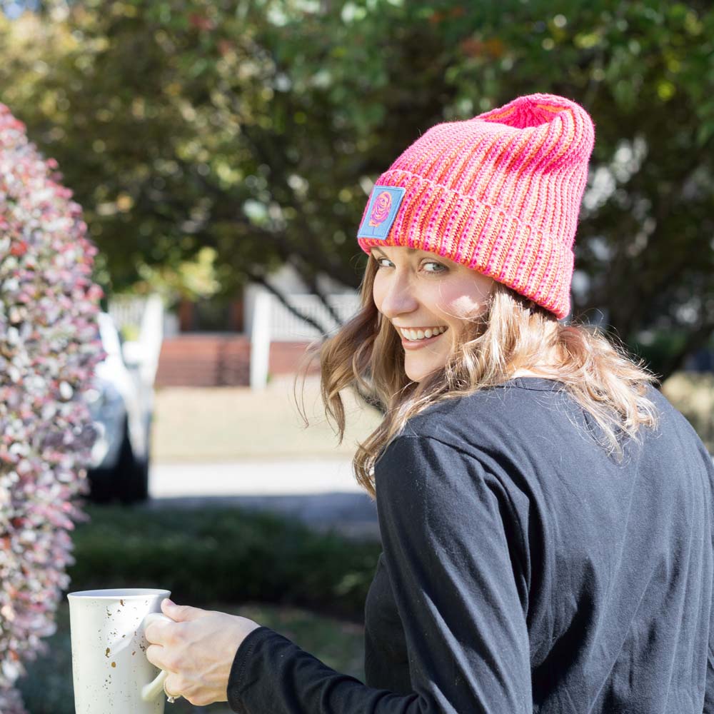 JM x BL COSMIC COLOR CONTRAST HAT | FUCHSIA-4