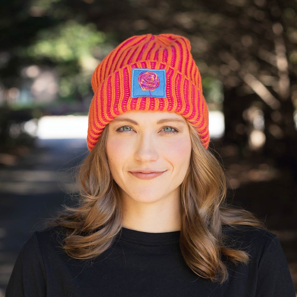 JM x BL COSMIC COLOR CONTRAST HAT | TANGERINE-0