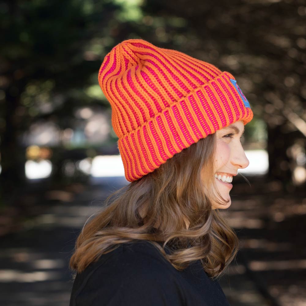 JM x BL COSMIC COLOR CONTRAST HAT | TANGERINE-1