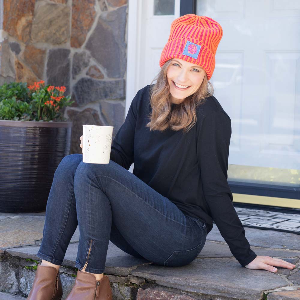 JM x BL COSMIC COLOR CONTRAST HAT | TANGERINE-3