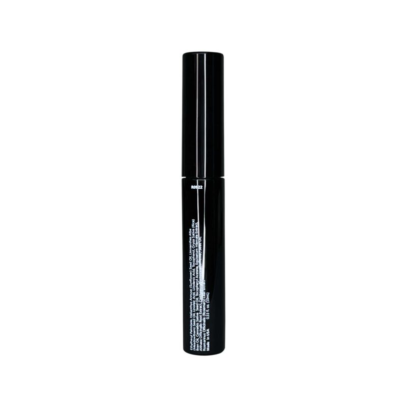 Vegan lash rejuvenator serum bottle with mascara wand applicator, enriched with natural hemp oil. — view 5