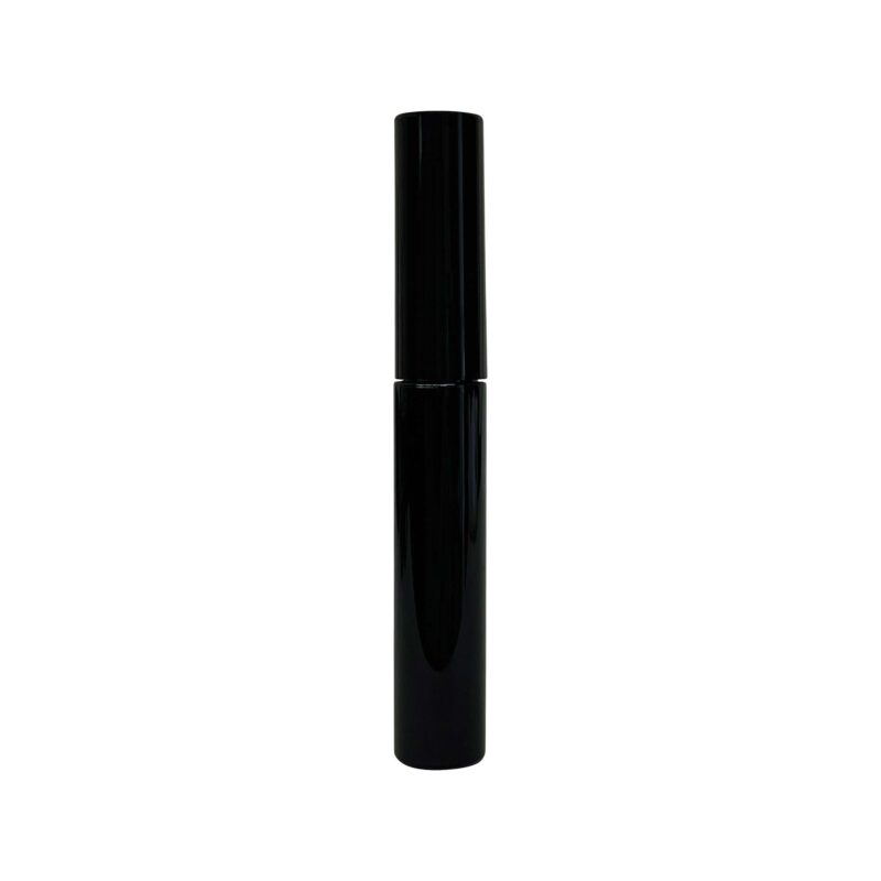 Vegan lash rejuvenator serum bottle with mascara wand applicator, enriched with natural hemp oil. — view 4